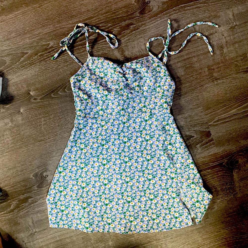 This purple dress is from SHEIN in a size petite XS